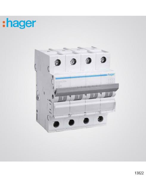 HAGER MCB C100 4P