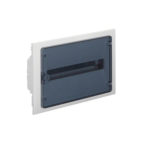 HAGER FLUSH MOUNTING MCB BOX 12M TRANSPARENT