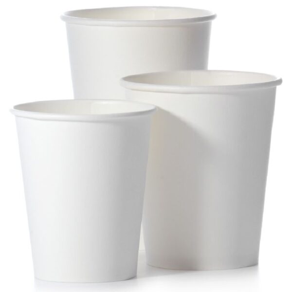 Paper Cup White, 6oz, 8oz & 12 oz
