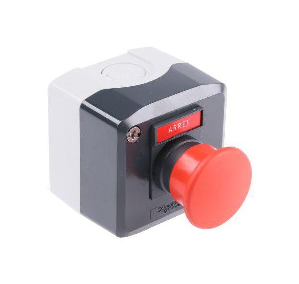 XALD164 - Schneider Electric Spring Return Enclosed Push Button, Polycarbonate, Red, IP66, IP67, IP69K