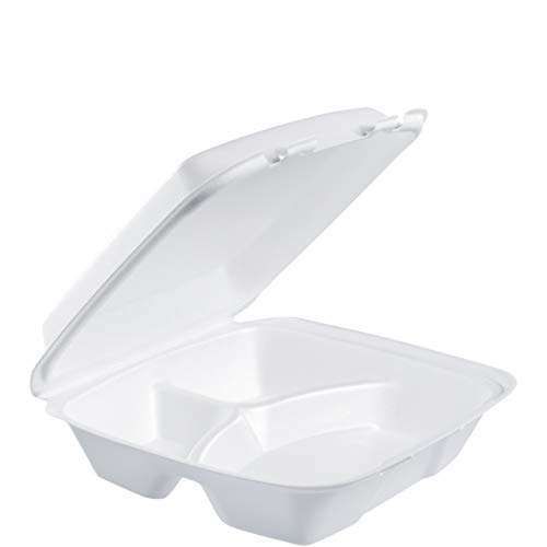 bagasse 3 Lunch Box (3 Compartment) Bagasse - Image 1