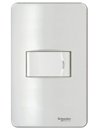 Schneider by Winland Concept 1 Gang 16A 1 Way Switch Standard Size Screw Type CA-CCS3031