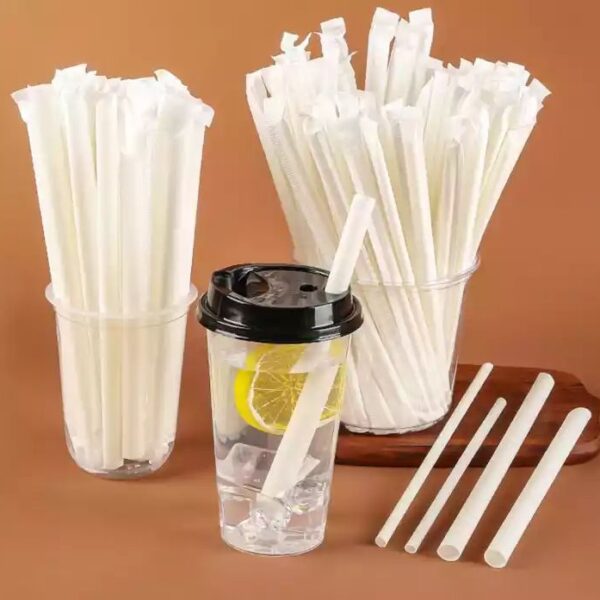 Paper Straw 8mm x 23cm